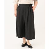 【大きいサイズ/接触冷感】エステルストレッチワイドパンツ | eur3 | 詳細画像33 