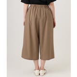 【大きいサイズ/接触冷感】エステルストレッチワイドパンツ | eur3 | 詳細画像5 
