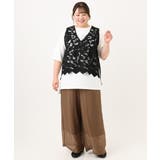 【大きいサイズ】シア―ワイドパンツ | eur3 | 詳細画像18