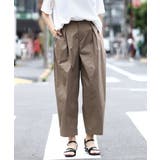 【大きいサイズ】タックパンツ | eur3 | 詳細画像1 