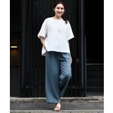 【大きいサイズ】センタープレステーパードパンツ | eur3 | 詳細画像3 