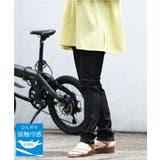 ブラック(94) | 【大きいサイズ/接触冷感】デニムレギンスパンツ | eur3