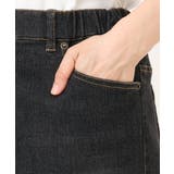 【WEB先行販売】【大きいサイズ/洗える】カーブシルエットデニムパンツ | eur3 | 詳細画像18