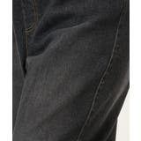 【WEB先行販売】【大きいサイズ/洗える】カーブシルエットデニムパンツ | eur3 | 詳細画像21