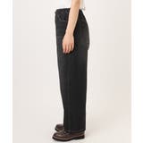 【WEB先行販売】【大きいサイズ/洗える】カーブシルエットデニムパンツ | eur3 | 詳細画像23
