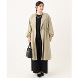 【大きいサイズ】カットジョーゼットワイドパンツ | eur3 | 詳細画像19 