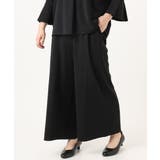 【大きいサイズ】カットジョーゼットワイドパンツ | eur3 | 詳細画像5 