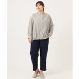 【大きいサイズ】ポンチストレートパンツ | eur3 | 詳細画像11 