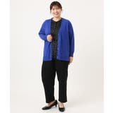 【大きいサイズ】ポンチストレートパンツ | eur3 | 詳細画像15 