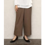 【大きいサイズ/11号サイズあり】ソフィーツイルセンタープレスパンツ | eur3 | 詳細画像1 