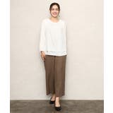 【大きいサイズ/11号サイズあり】ソフィーツイルセンタープレスパンツ | eur3 | 詳細画像5 