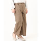 【大きいサイズ/11号サイズあり】ソフィーツイルセンタープレスパンツ | eur3 | 詳細画像7 