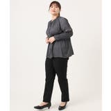 【大きいサイズ】さらさらストレッチストレートパンツ | eur3 | 詳細画像23 