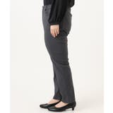 【大きいサイズ】さらさらストレッチストレートパンツ | eur3 | 詳細画像7 