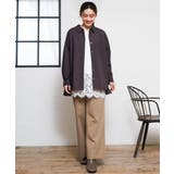 【大きいサイズ】ワイドストレートストレッチパンツ | eur3 | 詳細画像30