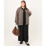 【大きいサイズ/洗える/セットアップ対応】カットジョーゼットワイドパンツ | eur3 | 詳細画像24