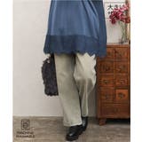 カーキ | 【大きいサイズ/洗える】カラーストレッチデニム | eur3