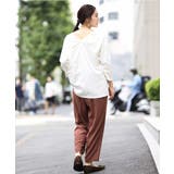 【大きいサイズ】センタープレスカラーパンツ | eur3 | 詳細画像36 