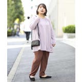 【大きいサイズ】センタープレスカラーパンツ | eur3 | 詳細画像39 
