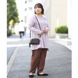 【大きいサイズ】センタープレスカラーパンツ | eur3 | 詳細画像40 