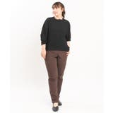 【シリーズ累計販売1万5千枚！】【大きいサイズ】さらさらストレッチテーパードパン… | eur3 | 詳細画像15 