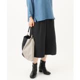 【大きいサイズ】バックサテンピーチワイドパンツ | eur3 | 詳細画像25 