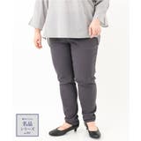 ダークグレー(93) | さらさらストレッチテーパードパンツ | eur3