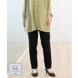 ブラック(94) | さらさらストレッチテーパードパンツ | eur3
