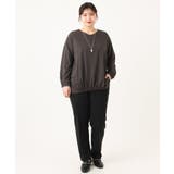 【大きいサイズ】ロイヤルヒート裏起毛ストレートパンツ | eur3 | 詳細画像34