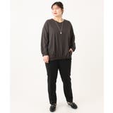 【大きいサイズ】ロイヤルヒート裏起毛ストレートパンツ | eur3 | 詳細画像35