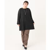 【大きいサイズ】さらさらストレッチ裏起毛ストレートパンツ | eur3 | 詳細画像17