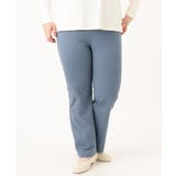 【大きいサイズ】ジャカードスリムストレートパンツ | eur3 | 詳細画像1