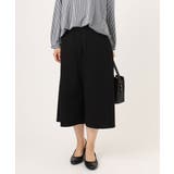 ブラック(94) | 【大きいサイズ】キュロットパンツ | eur3