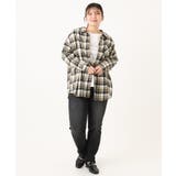 【大きいサイズ】ゆるフィットスキニー裏起毛デニムパンツ | eur3 | 詳細画像21