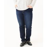 【大きいサイズ】ゆるフィットスキニー裏起毛デニムパンツ | eur3 | 詳細画像4