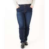 【大きいサイズ】ゆるフィットスキニー裏起毛デニムパンツ | eur3 | 詳細画像5