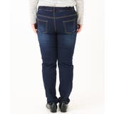 【大きいサイズ】ゆるフィットスキニー裏起毛デニムパンツ | eur3 | 詳細画像7