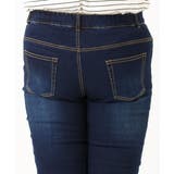 【大きいサイズ】ゆるフィットスキニー裏起毛デニムパンツ | eur3 | 詳細画像8