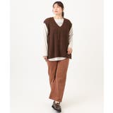 【大きいサイズ】コーデュロイワイドストレートパンツ | eur3 | 詳細画像9 