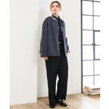 【大きいサイズ/裏起毛】センタープレスストレートパンツ | eur3 | 詳細画像21