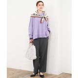 【大きいサイズ/裏起毛】センタープレスストレートパンツ | eur3 | 詳細画像3