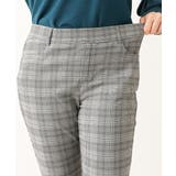 【大きいサイズ/11号サイズあり】裏起毛ストレッチチェック柄パンツ | eur3 | 詳細画像13 