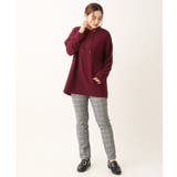 【大きいサイズ/11号サイズあり】裏起毛ストレッチチェック柄パンツ | eur3 | 詳細画像14 