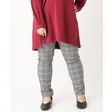 【大きいサイズ/11号サイズあり】裏起毛ストレッチチェック柄パンツ | eur3 | 詳細画像19 