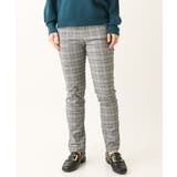 【大きいサイズ/11号サイズあり】裏起毛ストレッチチェック柄パンツ | eur3 | 詳細画像3 