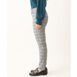 【大きいサイズ/11号サイズあり】裏起毛ストレッチチェック柄パンツ | eur3 | 詳細画像5 