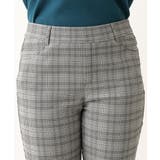 【大きいサイズ/11号サイズあり】裏起毛ストレッチチェック柄パンツ | eur3 | 詳細画像9 