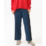 【大きいサイズ】ブロッキングデニムパンツ | eur3 | 詳細画像2 