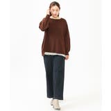 【大きいサイズ】ブロッキングデニムパンツ | eur3 | 詳細画像22 