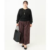 【大きいサイズ】タックパンツ | eur3 | 詳細画像18 